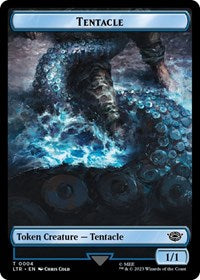 Tentacle Token (4) [Universes Beyond: The Lord of the Rings: Tales of Middle-earth]