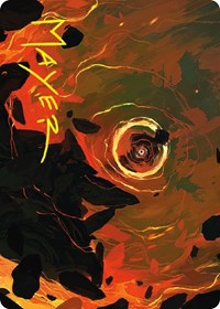 Frodo Baggins Art Card (47/81) (Gold-Stamped Signature) (47) [Art Series: Universes Beyond: The Lord of the Rings: Tales of Middle-earth]