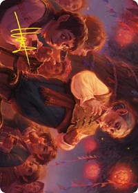 Bilbo, Retired Burglar Art Card (Gold-Stamped Signature) (14) [Art Series: Universes Beyond: The Lord of the Rings: Tales of Middle-earth]