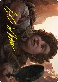 Sam, Loyal Attendant Art Card (Gold-Stamped Signature) (58) [Art Series: Universes Beyond: The Lord of the Rings: Tales of Middle-earth]