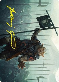 Ugluk of the White Hand Art Card (Gold-Stamped Signature) (27) [Art Series: Universes Beyond: The Lord of the Rings: Tales of Middle-earth]