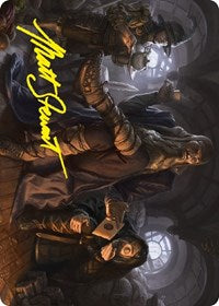 Sharkey, Tyrant of the Shire Art Card (Gold-Stamped Signature) (22) [Art Series: Universes Beyond: The Lord of the Rings: Tales of Middle-earth]