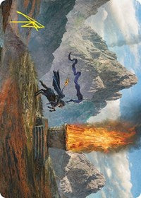 Call for Aid Art Card (Gold-Stamped Signature) (60) [Art Series: Universes Beyond: The Lord of the Rings: Tales of Middle-earth]