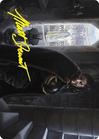 Grima, Saruman's Footman Art Card (Gold-Stamped Signature) (63) [Art Series: Universes Beyond: The Lord of the Rings: Tales of Middle-earth]
