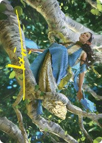 Arwen Undomiel Art Card (Gold-Stamped Signature) (13) [Art Series: Universes Beyond: The Lord of the Rings: Tales of Middle-earth]