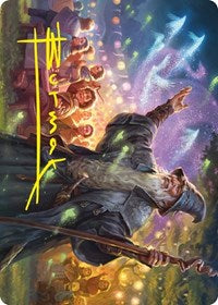 Gandalf, Friend of the Shire Art Card (Gold-Stamped Signature) (5) [Art Series: Universes Beyond: The Lord of the Rings: Tales of Middle-earth]