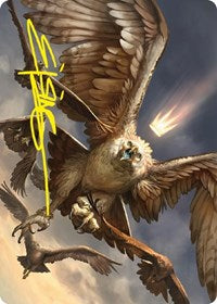 Gwaihir, Greatest of the Eagles Art Card (Gold-Stamped Signature) (59) [Art Series: Universes Beyond: The Lord of the Rings: Tales of Middle-earth]