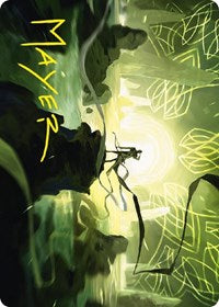 Legolas, Master Archer Art Card (Gold-Stamped Signature) (45) [Art Series: Universes Beyond: The Lord of the Rings: Tales of Middle-earth]
