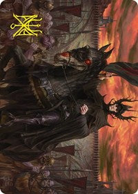 The Mouth of Sauron Art Card (Gold-Stamped Signature) (18) [Art Series: Universes Beyond: The Lord of the Rings: Tales of Middle-earth]