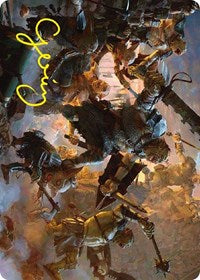 Thrill of Possibility Art Card (Gold-Stamped Signature) (71) [Art Series: Universes Beyond: The Lord of the Rings: Tales of Middle-earth]
