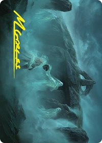 Fog on the Barrow-Downs Art Card (Gold-Stamped Signature) (2) [Art Series: Universes Beyond: The Lord of the Rings: Tales of Middle-earth]