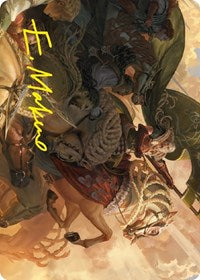 Marshal's Anthem Art Card (Gold-Stamped Signature) (68) [Art Series: Universes Beyond: The Lord of the Rings: Tales of Middle-earth]