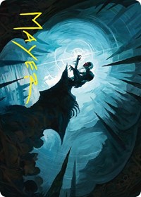 Gollum, Patient Plotter Art Card (Gold-Stamped Signature) (41) [Art Series: Universes Beyond: The Lord of the Rings: Tales of Middle-earth]