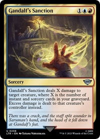 Gandalf's Sanction (208) [Universes Beyond: The Lord of the Rings: Tales of Middle-earth]