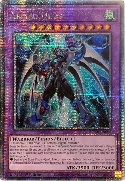 Armed Neos (Quarter Century Secret Rare) (BLMR-EN002) [Battles of Legend: Monstrous Revenge]