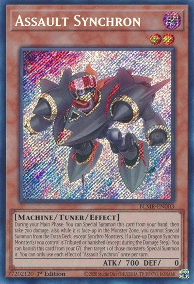 Assault Synchron (BLMR-EN003) [Battles of Legend: Monstrous Revenge]