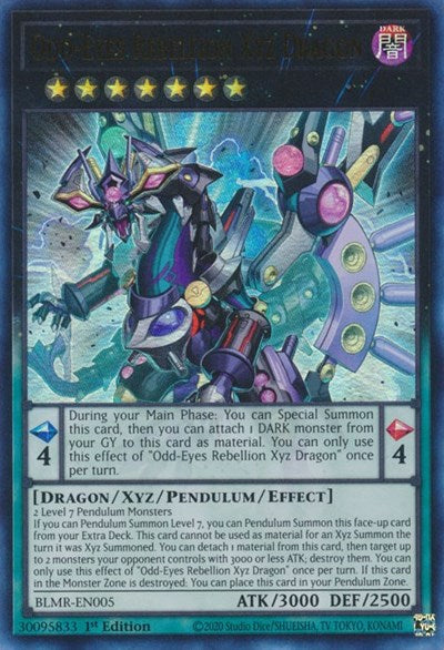 Odd-Eyes Rebellion Xyz Dragon (BLMR-EN005) [Battles of Legend: Monstrous Revenge]