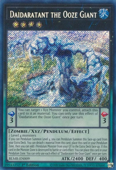 Daidaratant the Ooze Giant (BLMR-EN009) [Battles of Legend: Monstrous Revenge]