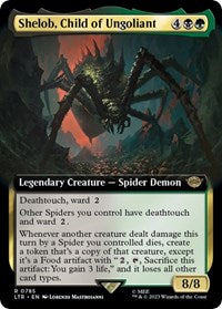 Shelob, Child of Ungoliant (Extended Art) (Surge Foil) (785) [Universes Beyond: The Lord of the Rings: Tales of Middle-earth]