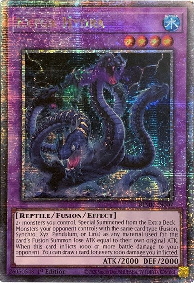 Extox Hydra (Quarter Century Secret Rare) (BLMR-EN007) [Battles of Legend: Monstrous Revenge]