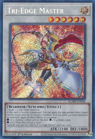 Tri-Edge Master (BLMR-EN008) [Battles of Legend: Monstrous Revenge]