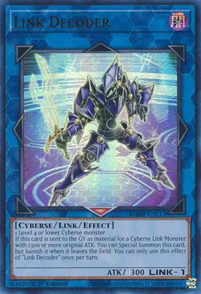 Link Decoder (BLMR-EN013) [Battles of Legend: Monstrous Revenge]