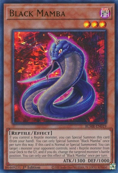 Black Mamba (BLMR-EN019) [Battles of Legend: Monstrous Revenge]