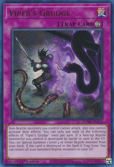 Viper's Grudge (BLMR-EN022) [Battles of Legend: Monstrous Revenge]