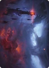 Shadow of the Enemy Art Card (8) [Art Series: Universes Beyond: The Lord of the Rings: Tales of Middle-earth]