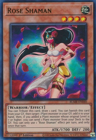 Rose Shaman (BLMR-EN040) [Battles of Legend: Monstrous Revenge]