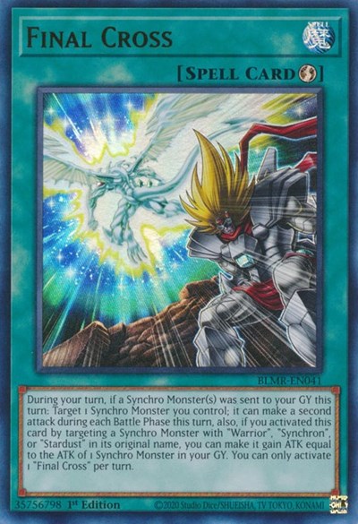 Final Cross (BLMR-EN041) [Battles of Legend: Monstrous Revenge]