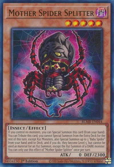 Mother Spider Splitter (BLMR-EN044) [Battles of Legend: Monstrous Revenge]