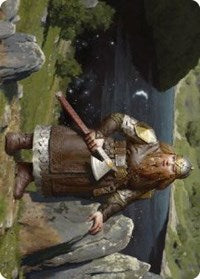 Mirrormere Guardian Art Card (12) [Art Series: Universes Beyond: The Lord of the Rings: Tales of Middle-earth]