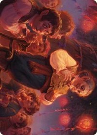 Bilbo, Retired Burglar Art Card (14) [Art Series: Universes Beyond: The Lord of the Rings: Tales of Middle-earth]
