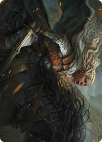 Eowyn, Fearless Knight Art Card (15) [Art Series: Universes Beyond: The Lord of the Rings: Tales of Middle-earth]