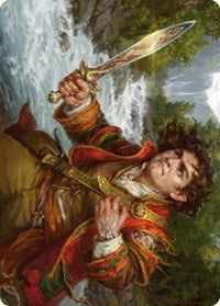 Frodo Baggins Art Card (16/81) (16) [Art Series: Universes Beyond: The Lord of the Rings: Tales of Middle-earth]