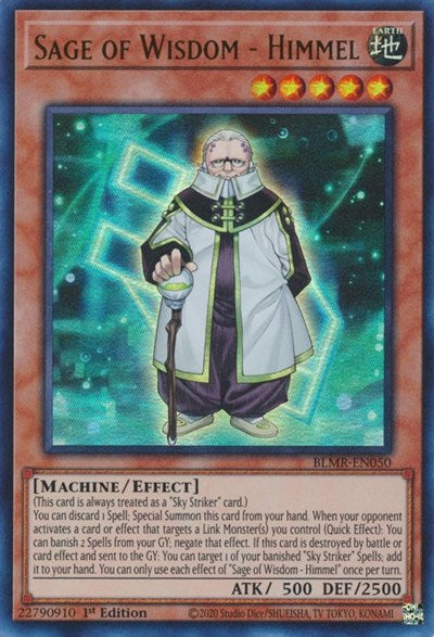 Sage of Wisdom - Himmel (BLMR-EN050) [Battles of Legend: Monstrous Revenge]