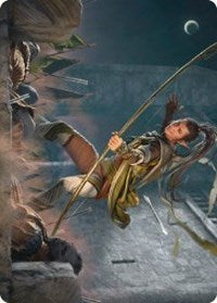 Legolas, Counter of Kills Art Card (17) [Art Series: Universes Beyond: The Lord of the Rings: Tales of Middle-earth]
