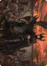 The Mouth of Sauron Art Card (18) [Art Series: Universes Beyond: The Lord of the Rings: Tales of Middle-earth]