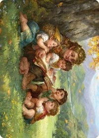 Samwise Gamgee Art Card (19/81) (19) [Art Series: Universes Beyond: The Lord of the Rings: Tales of Middle-earth]