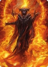 Sauron, the Dark Lord Art Card (21) [Art Series: Universes Beyond: The Lord of the Rings: Tales of Middle-earth]