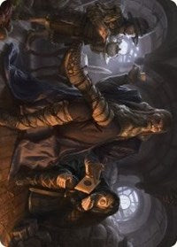 Sharkey, Tyrant of the Shire Art Card (22) [Art Series: Universes Beyond: The Lord of the Rings: Tales of Middle-earth]