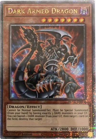 Dark Armed Dragon (Quarter Century Secret Rare) (BLMR-EN054) [Battles of Legend: Monstrous Revenge]