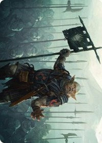 Ugluk of the White Hand Art Card (27) [Art Series: Universes Beyond: The Lord of the Rings: Tales of Middle-earth]