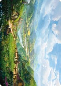 Plains Art Card (30) [Art Series: Universes Beyond: The Lord of the Rings: Tales of Middle-earth]