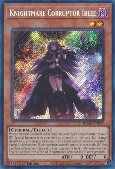 Knightmare Corruptor Iblee (BLMR-EN057) [Battles of Legend: Monstrous Revenge]