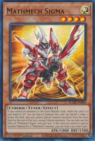 Mathmech Sigma (BLMR-EN060) [Battles of Legend: Monstrous Revenge]