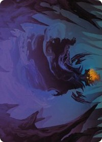 Sauron, the Necromancer Art Card (42) [Art Series: Universes Beyond: The Lord of the Rings: Tales of Middle-earth]