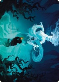 Galadriel of Lothlorien Art Card (48) [Art Series: Universes Beyond: The Lord of the Rings: Tales of Middle-earth]