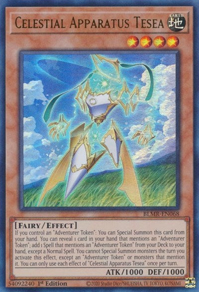 Celestial Apparatus Tesea (BLMR-EN068) [Battles of Legend: Monstrous Revenge]